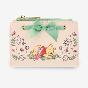 Loungefly Disney Winnie the Pooh Floral Gingham Wallet - NWT
